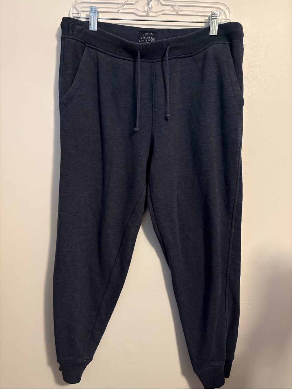 J. Crew  Blue Gray Jogger Sweatpants - Drawstring Waist - Unisex